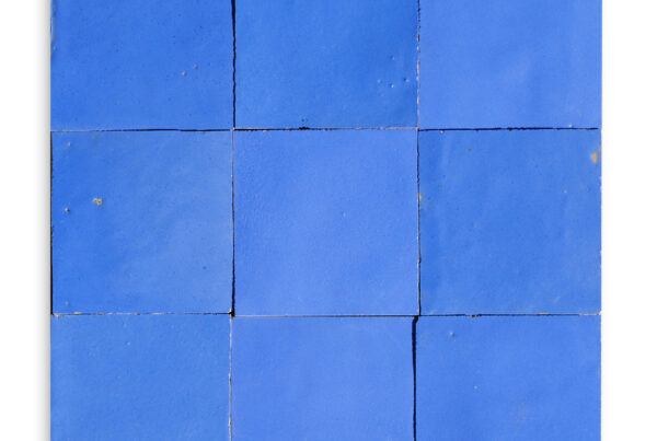 zellige z34 bleu azur cimenterie de la tour