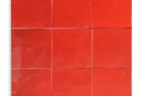 zellige z46 rouge petillant cimenterie de la tour