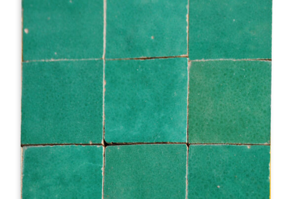 zellige z63 vert emeraude cimenterie de la tour