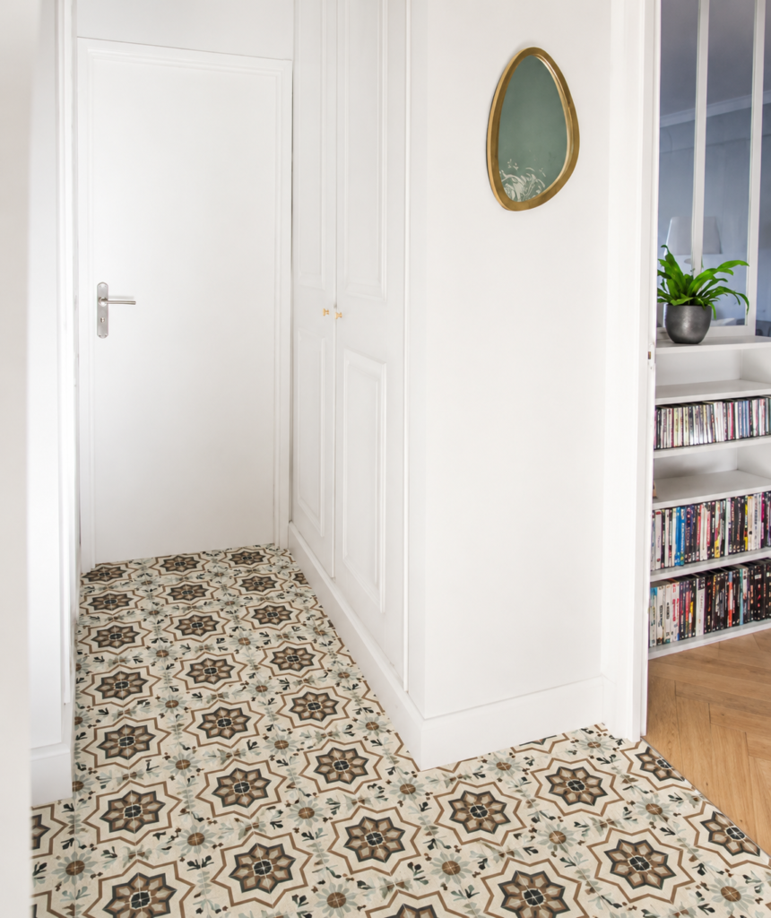 carreaux de ciment hall entree champigny sur marne 94 cimenterie de la tour