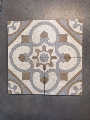 Granit auf dem Boden einer kuche