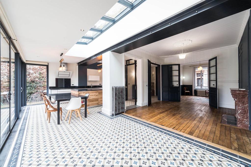 Les carreaux de ciment dans les espaces de vie