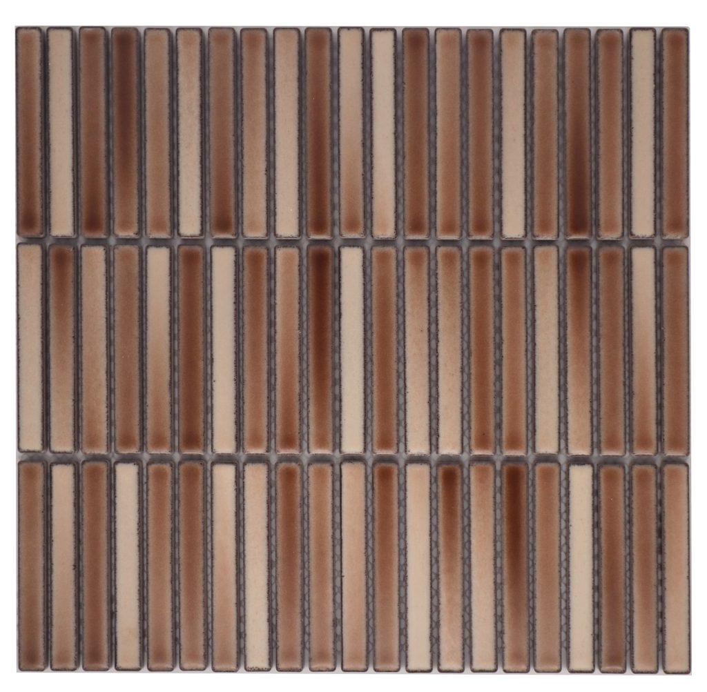 mosaique finger kit kat stick terracotta nuance biscuit cimenterie de la tour