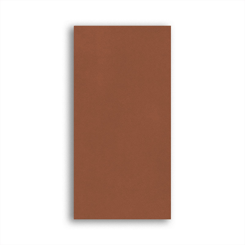 carreau de ciment uni rectangle U111 brun brique cimenterie de la tour