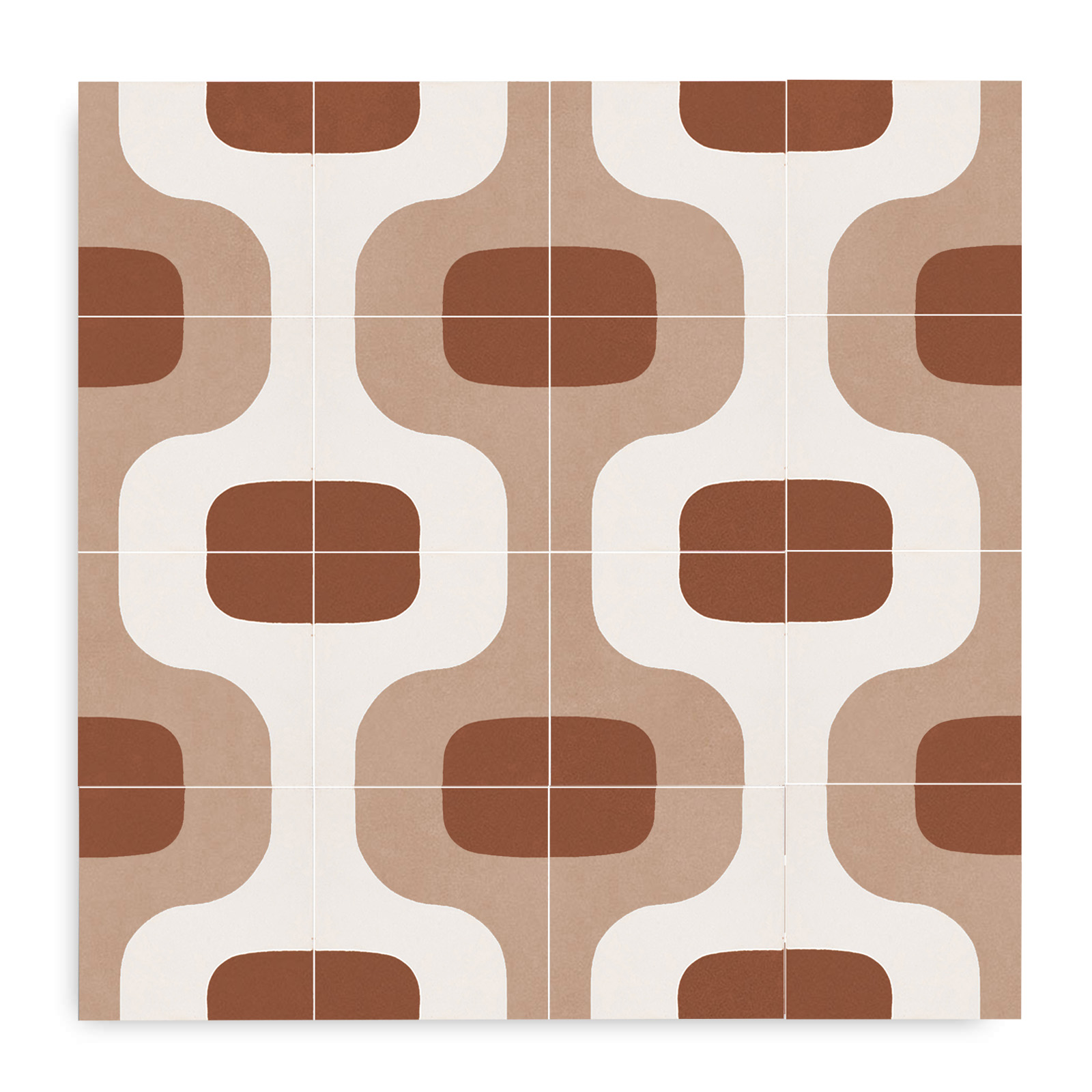 carreau de ciment MFC03 terracotta
