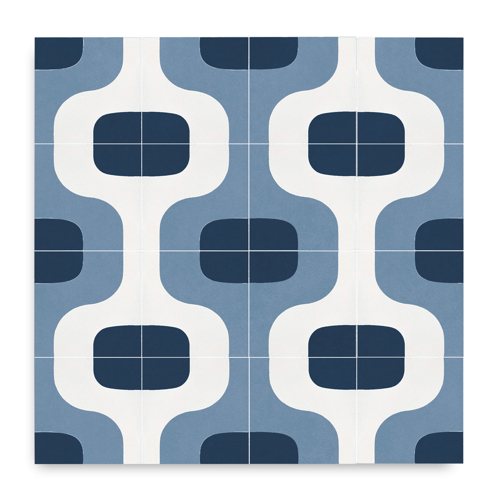 carreau de ciment MFC03B bleu