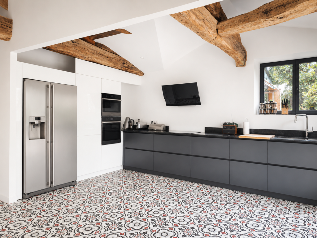 carreaux de ciment cuisine M0329