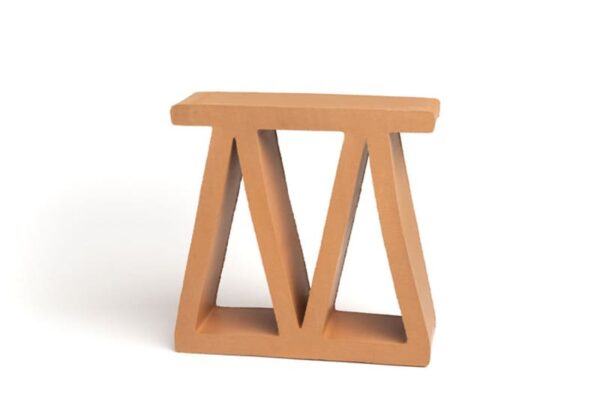 Claustra terre cuite Fermon rojo terracota