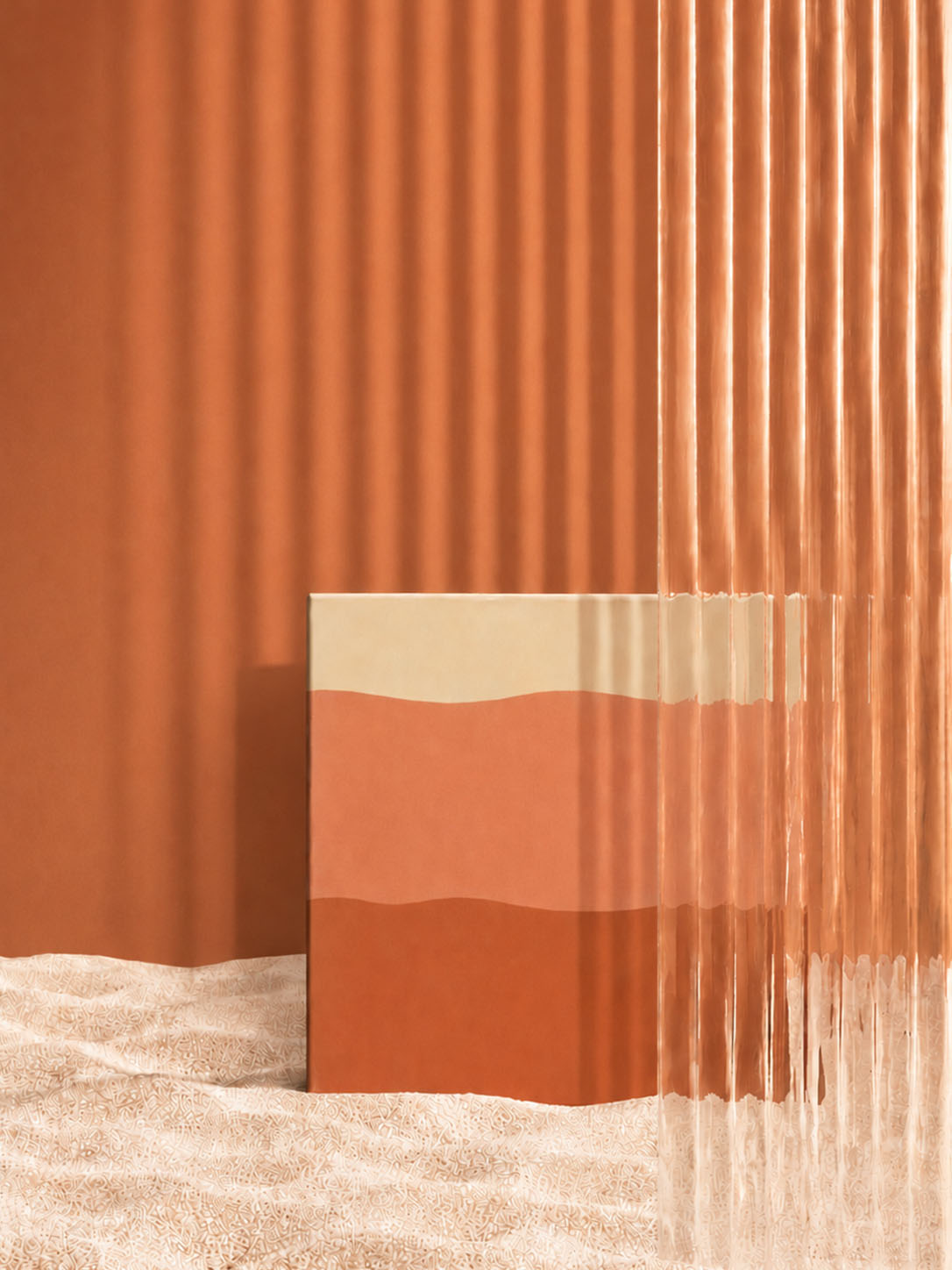 carreau ciment sandy rubio dégradé Bloom terracotta