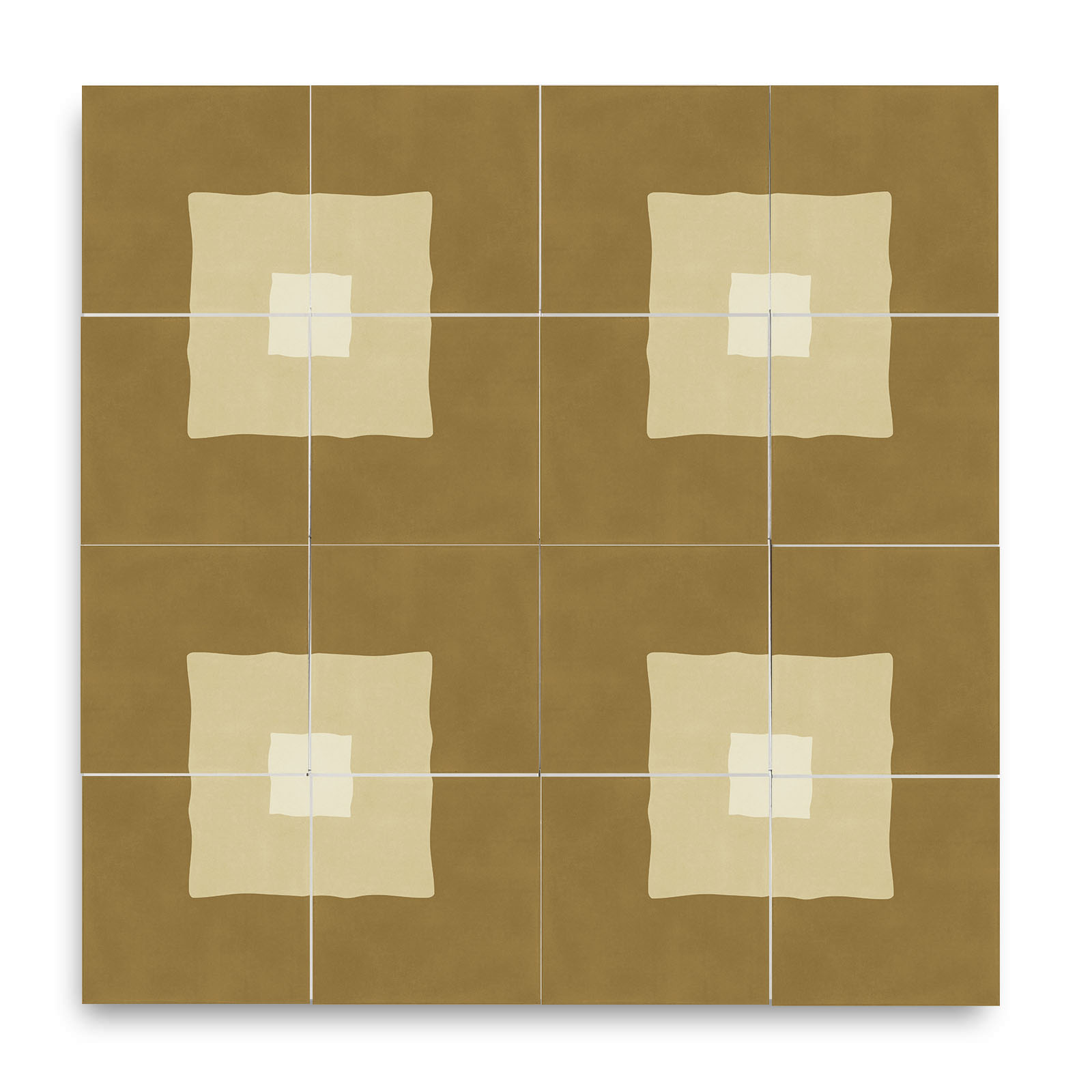 carreaux de ciment sandy rubio bloom c2 moutarde