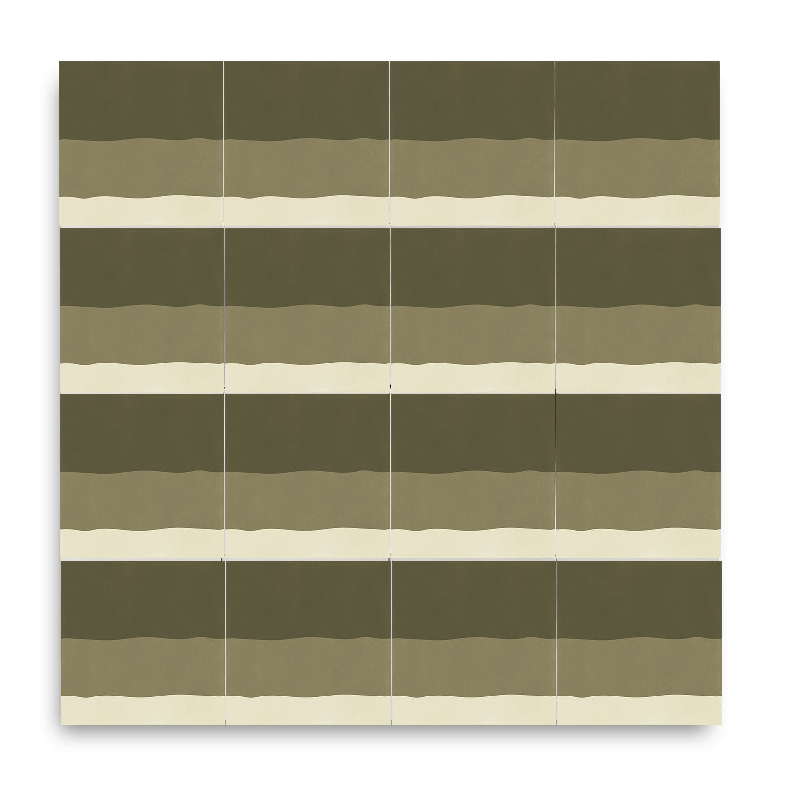 carreaux de ciment sandy rubio bloom kaki