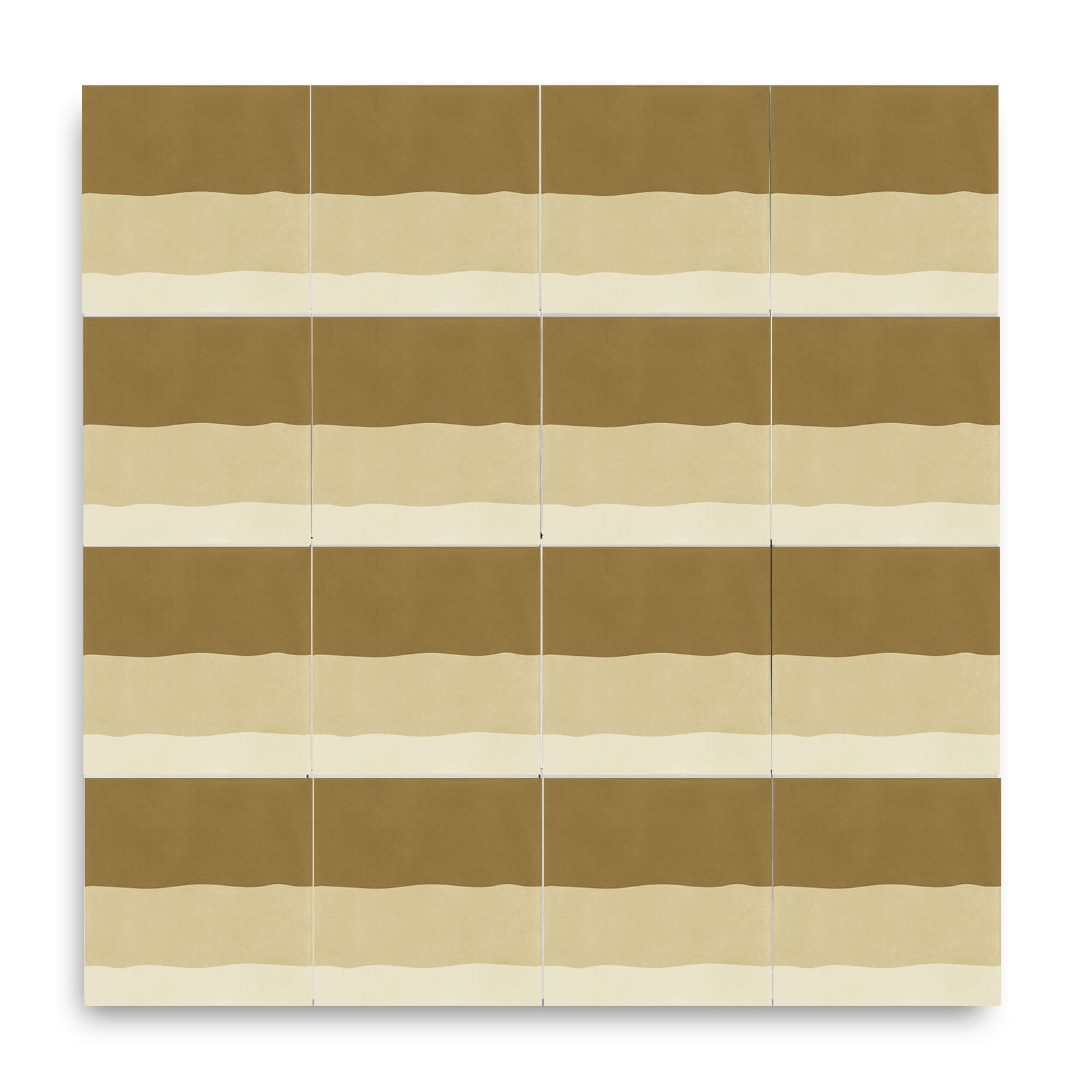 carreaux de ciment sandy rubio bloom moutarde
