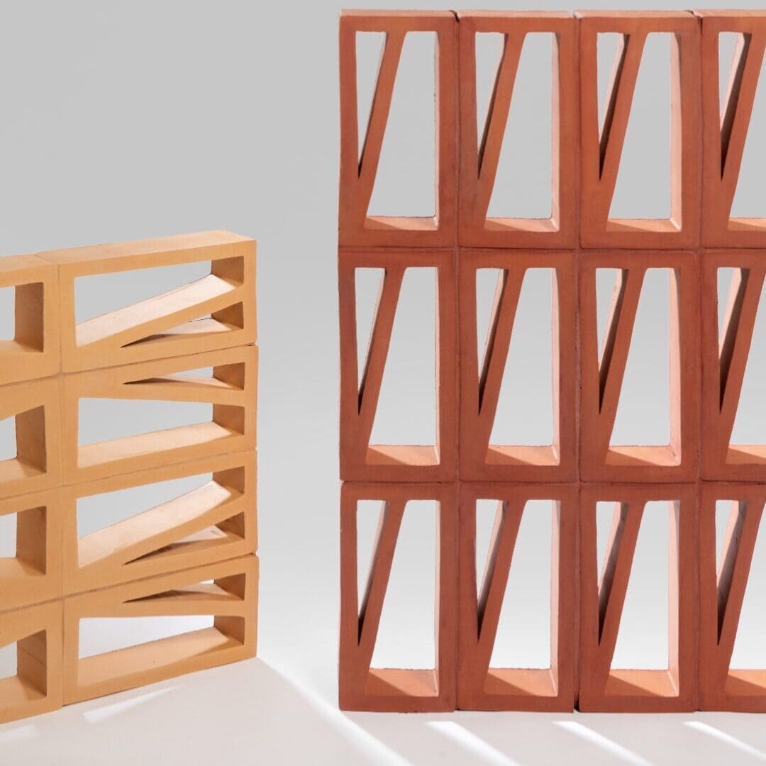 collection claustra Fermed arena et terracota